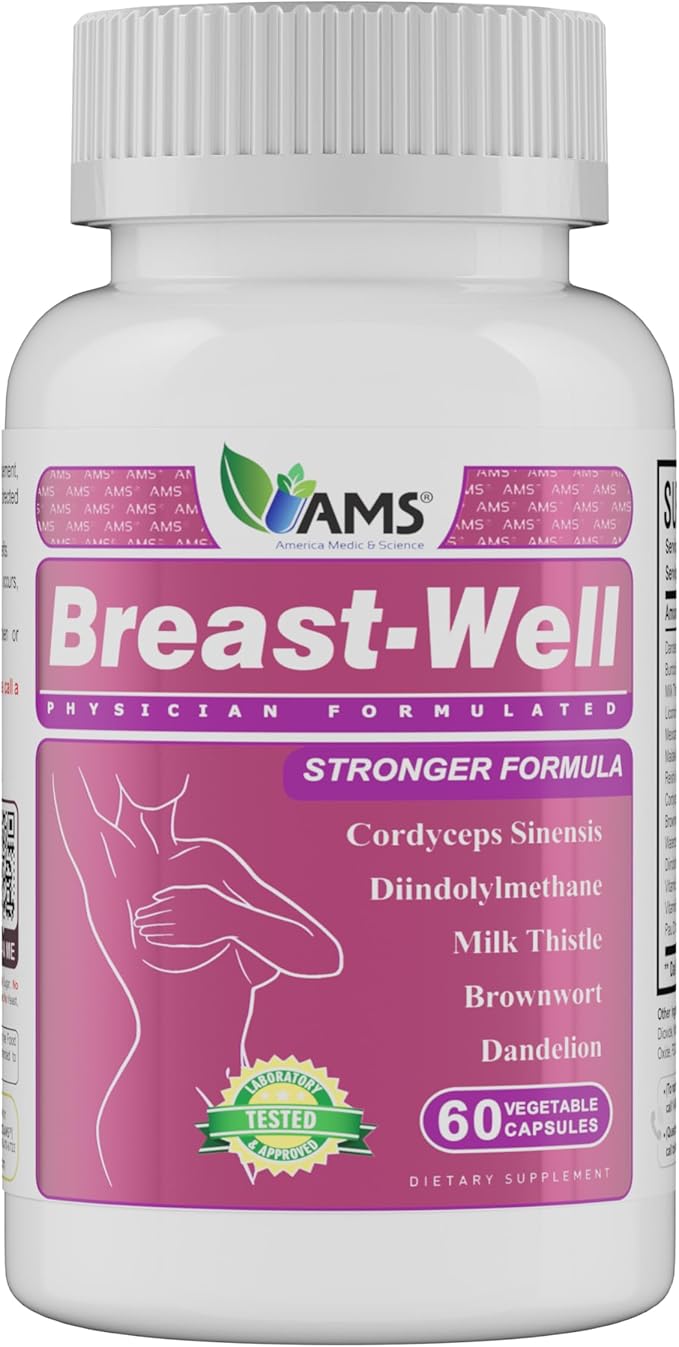 America Medic & Science BreastWell – Herbal Support Supplement by AmericaMedicScience