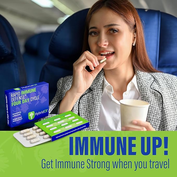 HybridCR Rapid Immune Support Supplement Pharmacist Formulated Natural Herbal - Image 5