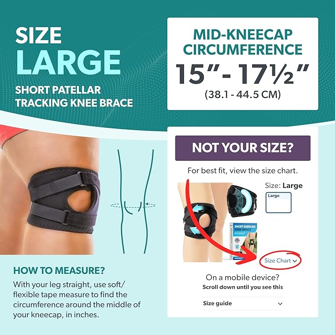 BraceAbility Patella Tracking Knee Brace - Image 2