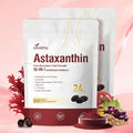 10 in 1 Astaxanthin Supplements 24mg, 8 Month Supply, Astaxantina Antioxidant by SupplementsGummiesandTea