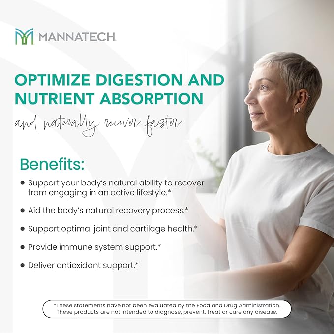 BounceBack by Mannatech with Proteolytic Enzyme Blend, Phytosterol Blend and - Image 4