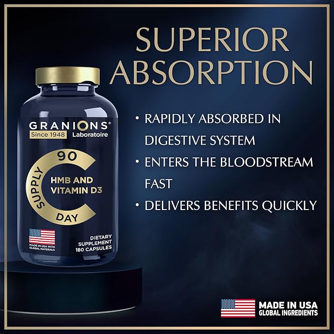 Vitamin D3 HMB Supplements for Men and Women - Image 2