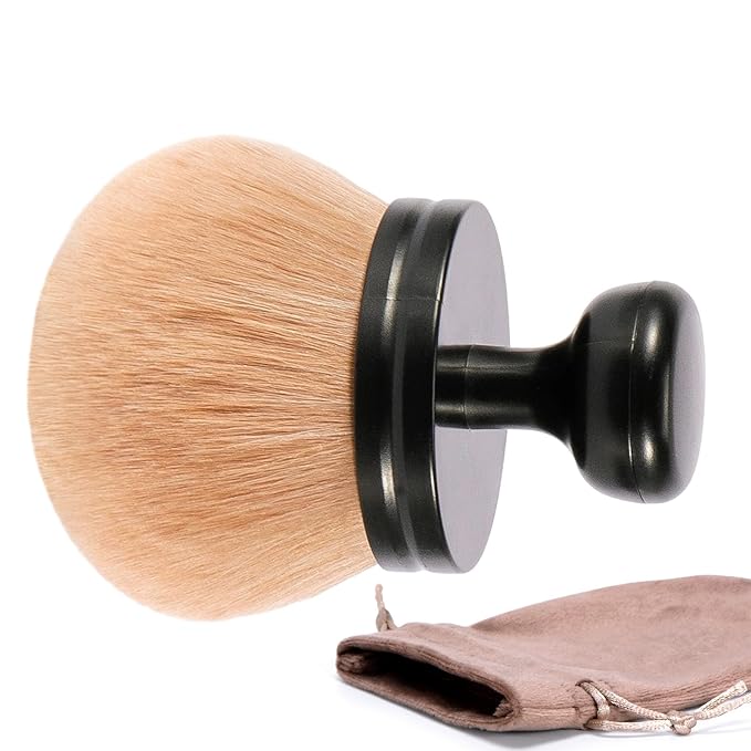 UNIMEIX 3 Inch Sunscreen Applicator Self Tanner Brush Body Makeup Brush Kabuki by UNIMEIX