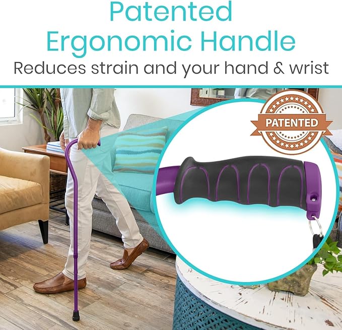 Vive Walking Cane for Women, Elderly - Image 4