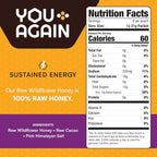 You Again Super Honey Chocolate Packets | Workout Clean Energy Gel Packs | - Image 2