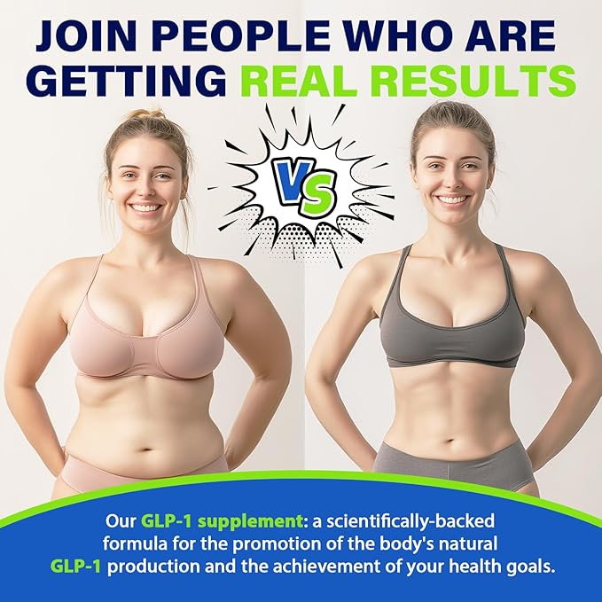 GLP-1 Supplement for Women & Men, Hunger & Metabolism Support | 15000MG GLP-1 - Image 3