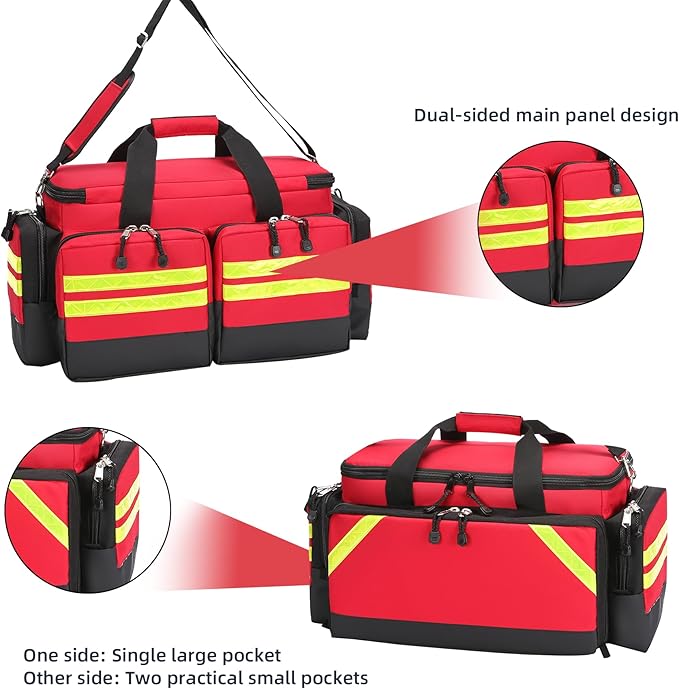 Empty Medical Bag First Aid Bag Home Health, First Aid Storage - Image 5