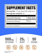 BulkSupplements.com Glutathione Reduced Powder - Image 2