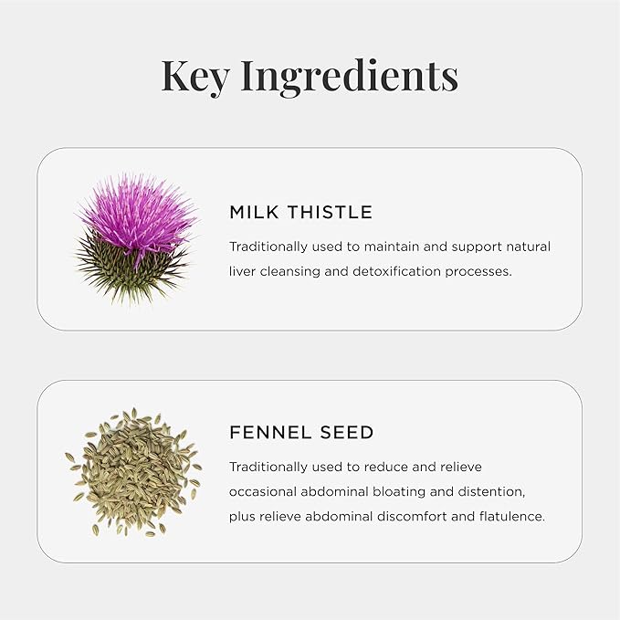 JSHealth Vitamins Detox and Debloat Liver Health Formula | Liver Detox Pills | - Image 4