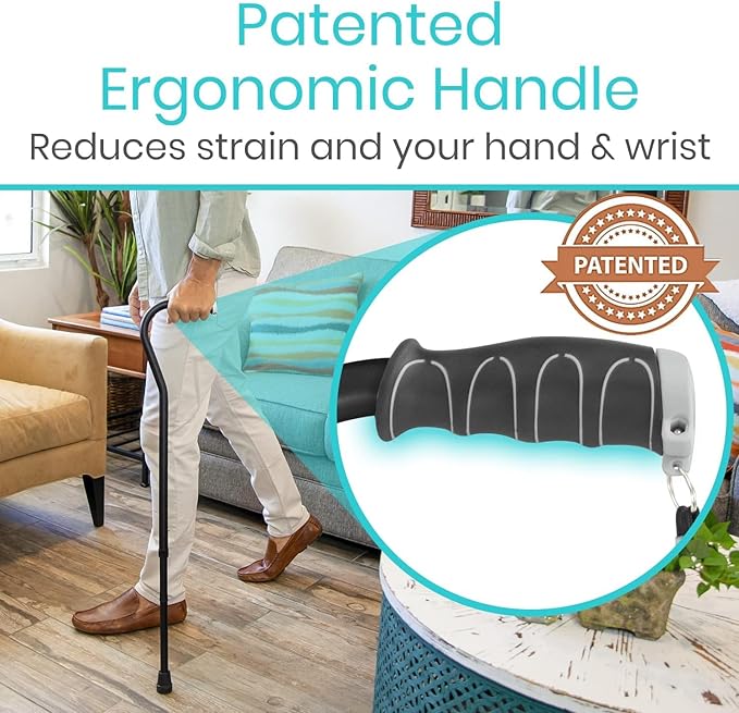 Vive Walking Cane for Women, Elderly - Image 4
