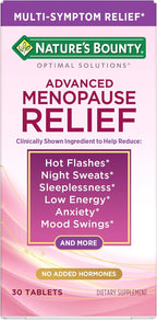 Nature’s Bounty Optimal Solutions Advanced Menopause Relief, Menopause by NaturesBounty