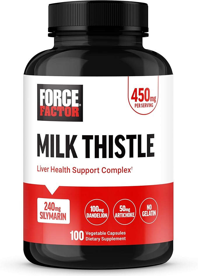 Force Factor Milk Thistle Liver Support Formula by ForceFactor