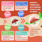 Milk Thistle Liver Detox Gummies, 18-IN-1 Liver Cleanse Detox & Repair - Image 3