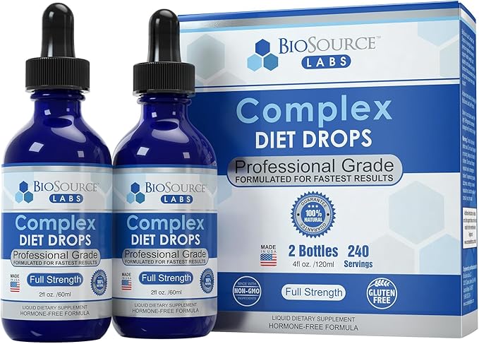 Complex Diet Drops – Best Natural Drops by BioSourceLabs