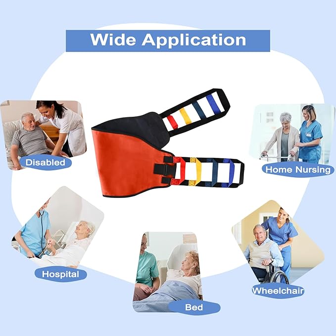 Transfer Sling Transfer Belt for Seniors, Widened Back Curve Design Transfer - Image 8