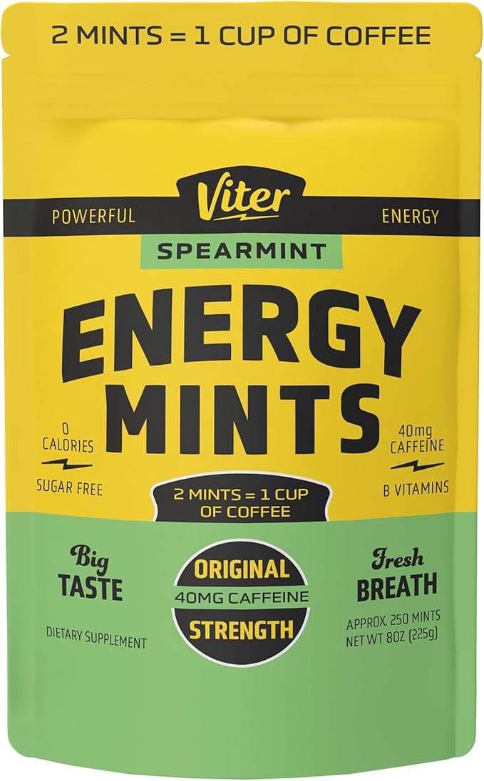 Viter Energy 40mg Caffeine Mints by ViterEnergy