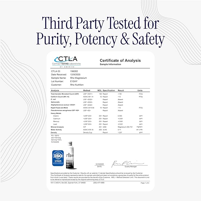 Rho Nutrition Liposomal Magnesium - Image 3