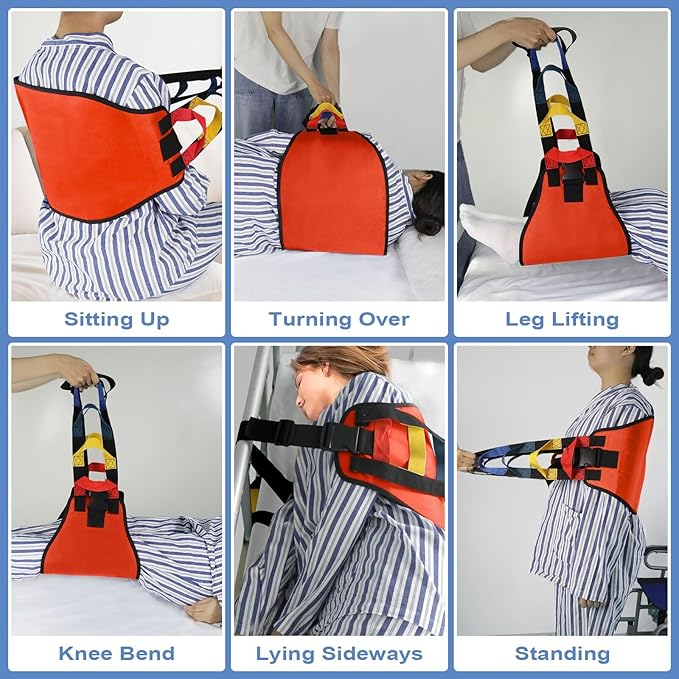Transfer Sling Transfer Belt for Seniors, Widened Back Curve Design Transfer - Image 5