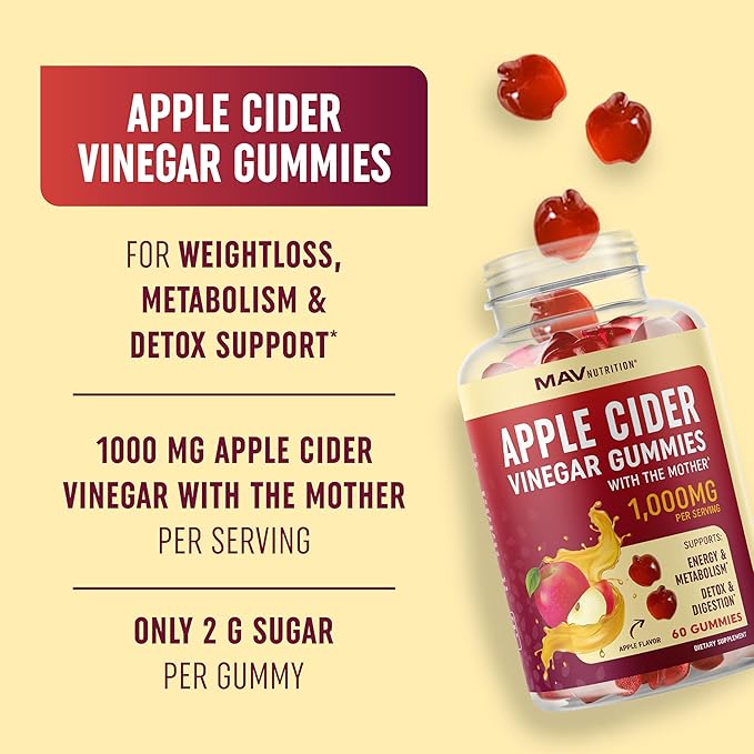 Organic Apple Cider Vinegar Gummies - Image 2
