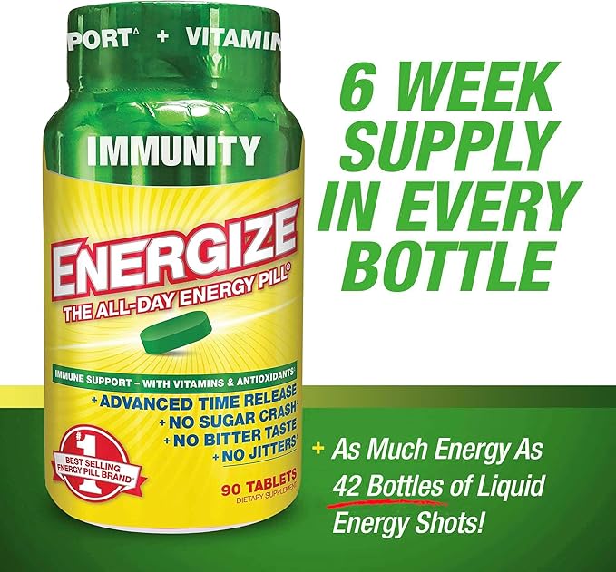 iSatori Energize Immunity Caffeine Pills - Image 4