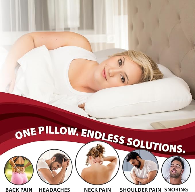 Core Products D-Core Cervical Support Pillow, Midsize - Image 2