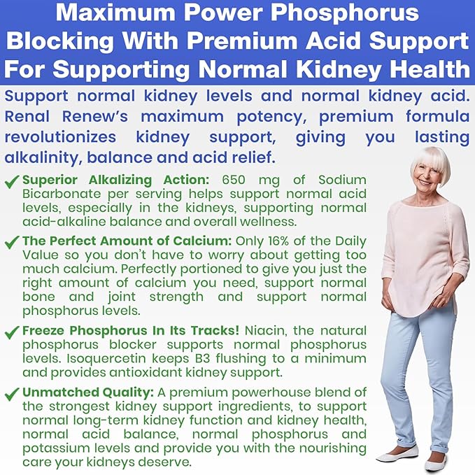 Renal Renew: Advanced Kidney Cleanse Detox & Repair Kidney Support Supplement. - Image 4