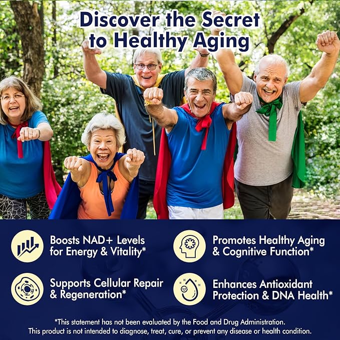NEVISS NAD+ Supplement, Next-Gen NMNH Liposomal 500mg, NR NMN Supplement - Image 2
