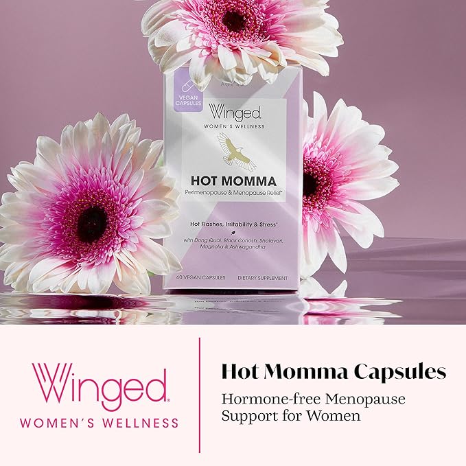 Winged Wellness Hot Momma Menopause Supplements - Image 2