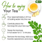 TOG999, Premium Moringa Ginger Peppermint Herbal Tea – 120 Tea Bags – - Image 9