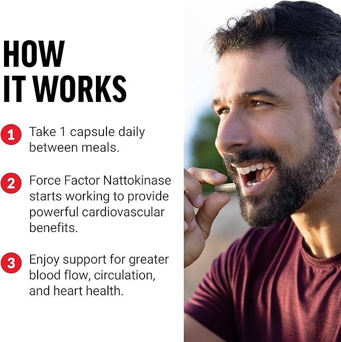 Force Factor Nattokinase 2000 FU, Nattokinase Supplement - Image 4