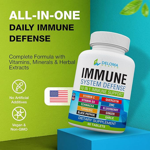 10 in 1 Immune System Support Supplement - Image 2