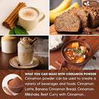 FreshDrinkUS, Premium Cinnamon Powder 8oz – Pure Ground Cinnamon - Image 7