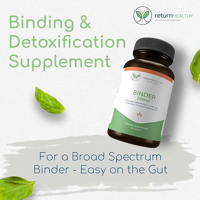 Binder Blend - Toxin Binder Supplement, Detox Capsules - Image 2