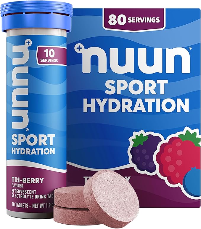 Nuun, Electrolyte Drink Tabs Tri Berry, 1.9 Ounce by Nuun