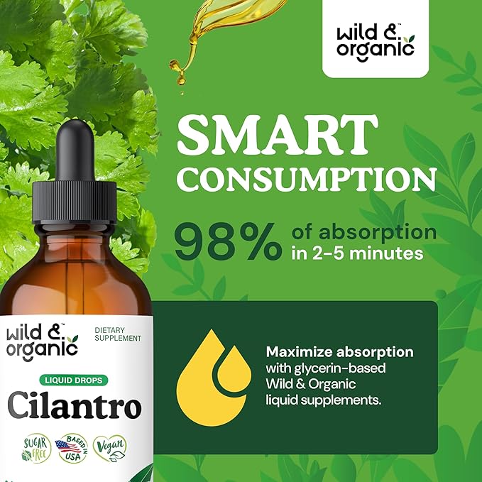 Wild & Organic Cilantro Tincture - Image 4