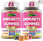 10 in 1 Immune Support Supplement Gummies, w/Echinacea, Elderberry Vitamin C by envycure