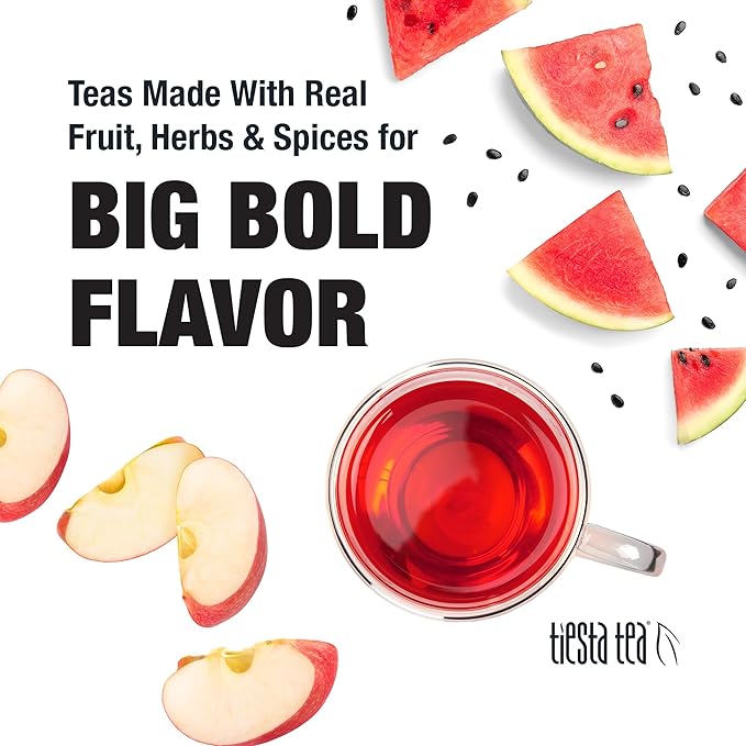 Tiesta Tea - Chunky Watermelon, Loose Leaf, Sweet Watermelon Herbal Tea - Image 5