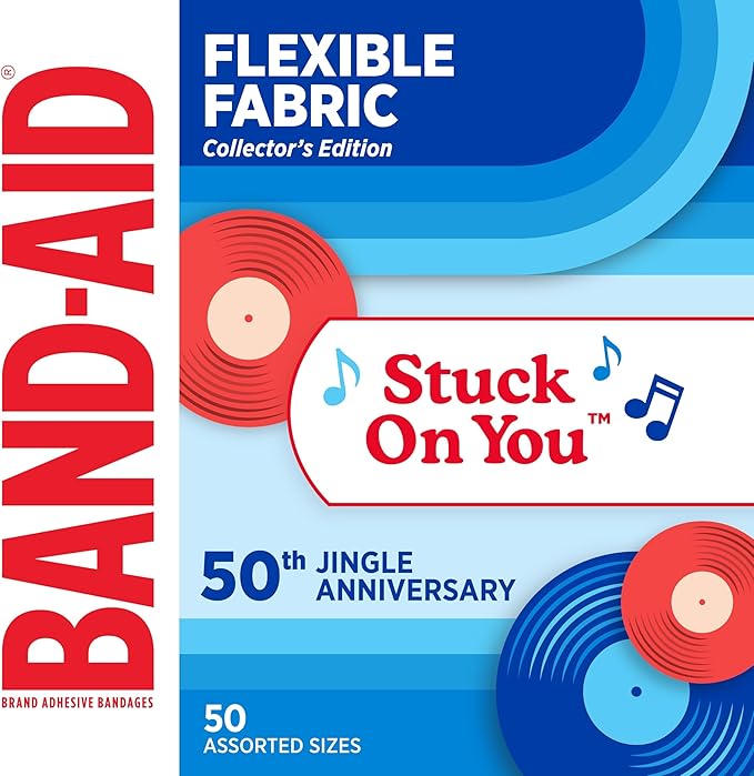BAND-AID Brand Adhesive Bandages Flexible Fabric, Comfortable Sterile by BAND-AID%C2%AEBrand