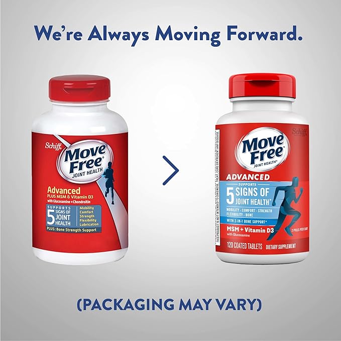 Move Free Advanced Glucosamine Chondroitin MSM + Vitamin D3 Joint Support - Image 5