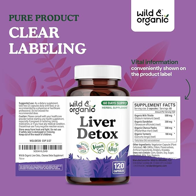 Wild & Organic Liver Detox Capsules - Image 7