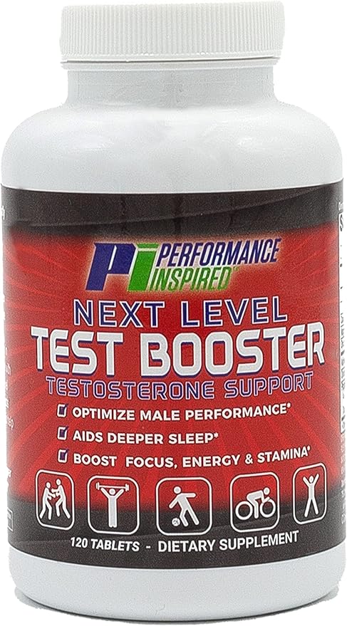 PERFORMANCE INSPIRED Next Level Test Booster – Testosterone Support – by PerformanceInspiredNutrition