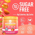 Keppi Electrolytes Powder – Peach Mango Flavor – No Sugar Hydration Supplement - Image 4