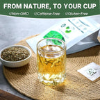 TEARELAE - Gotu Kola Tea Bags - 40 Count - 100% Pure Cut & Sifted Centella - Image 4