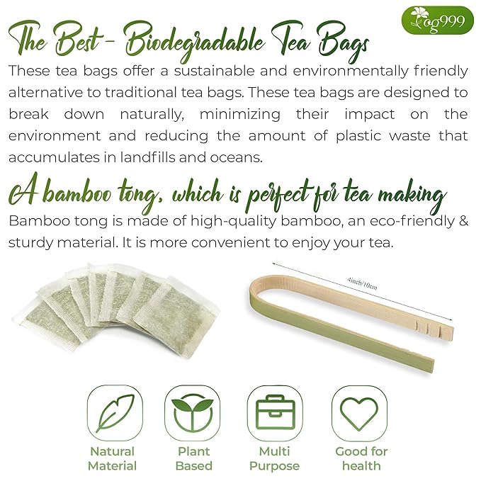 TOG999, Premium Moringa Ginger Peppermint Herbal Tea – 120 Tea Bags – - Image 8