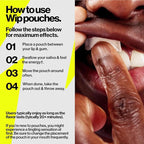 Wip Energy Pouches | 100mg Natural Caffeine | Vitamins and Minerals | Orange - Image 2