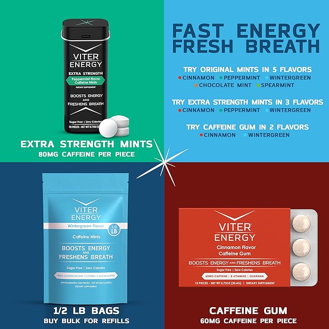 Viter Energy 40mg Caffeine Mints - Image 6