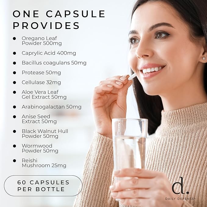 Candida Flush & Cleanse 60 Count Gut Support - Image 4