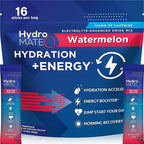 HydroMATE Electrolytes Powder Drink Mix Packets Hydration Accelerator Low Sugar by HydroMATE