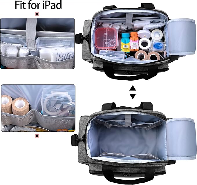 Trunab Home Health Nurse Bag Medical Bag Organizer - Image 2