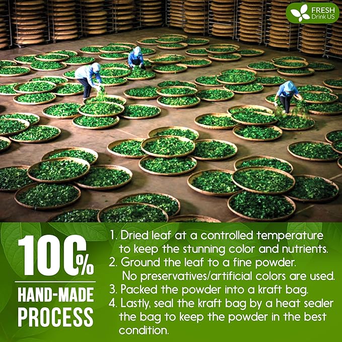 FreshDrinkUS, Premium 4.5oz Guava Leaf Powder, 100% Natural & Pure from Leaves - Image 6